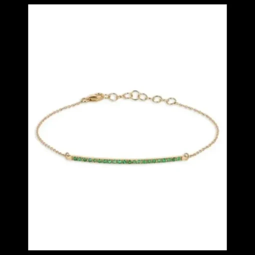 Namuri - Bracciale Oro Giallo 18K E Smeraldi