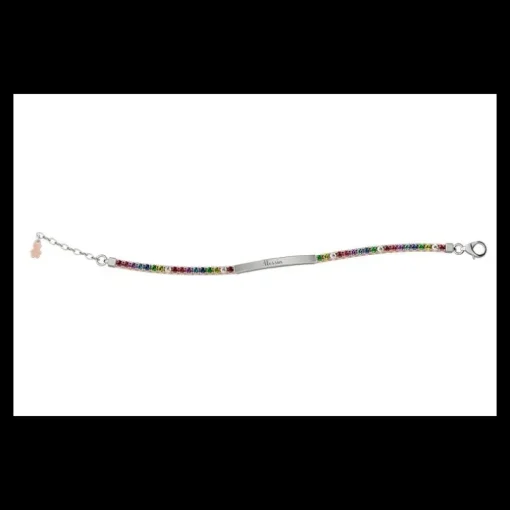 Nanàn Bracciale Tennis Bimbo Multicolor