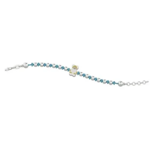 Nanàn Bracciale Tato con nodini e perline argento
