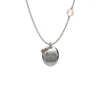 Nanàn Collana con Pendente Ovale - Personalizzabile