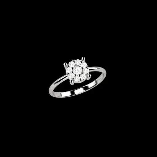 Nardelli - Anello Solitario oro 18ct