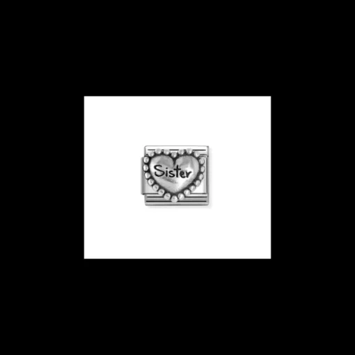 NOMINATION - LINK COMPOSABLE CLASSIC CUORE SISTER VINTAGE