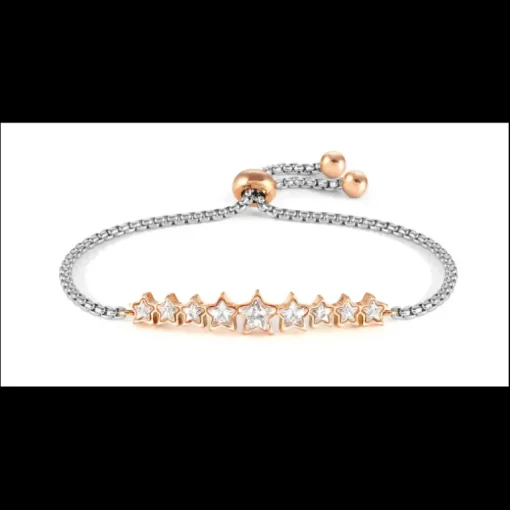 NOMINATION - BRACCIALE MILLELUCI CON CRISTALLI A STELLA