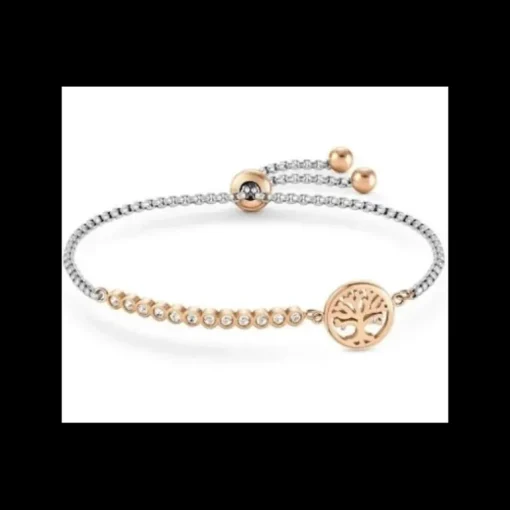 NOMINATION - BRACCIALE MILLELUCI ALBERO DELLA VITA CON ZIRCONI
