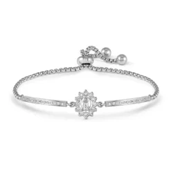 NOMINATION - BRACCIALE ROYALDREAM CON SIMBOLO ROYAL E CRISTALLI BIANCHI