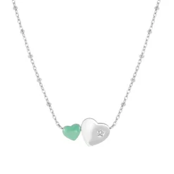 NOMINATION - COLLANA HAPPYWORLD CUORI CON SMALTO