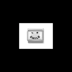 NOMINATION - LINK COMPOSABLE CLASSIC SCRITTA SMILE