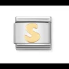 NOMINATION - LINK COMPOSABLE CLASSIC LETTERA S
