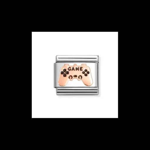 NOMINATION - LINK COMPOSABLE CLASSIC GAME CONTROLLER ORO ROSA