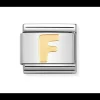NOMINATION - LINK COMPOSABLE CLASSIC LETTERA F