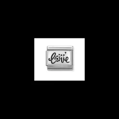 NOMINATION - LINK COMPOSABLE CLASSIC LOVE CON DENTE DI LEONE