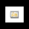 NOMINATION - LINK COMPOSABLE CLASSIC IN ORO MOTORINO