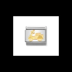 NOMINATION - LINK COMPOSABLE CLASSIC IN ORO MOTORINO