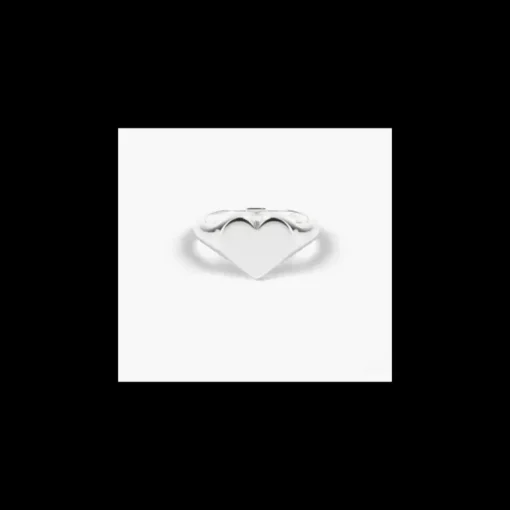 NOVE25 - ANELLO CHEVALIER CUORE LISCIO
