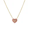 Ops Object - Collana pendente cuore pavè TRUE ROMANCE
