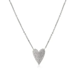 Ops Object - Collana pendente cuore pavè HEARTBEAT