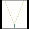 Ops Object - Collana COLOR LETTER I con smalto colorato