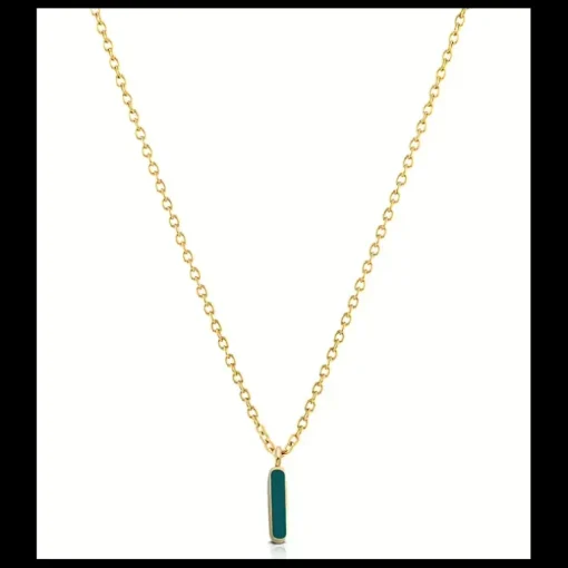 Ops Object - Collana COLOR LETTER I con smalto colorato