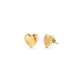 Ops Object - orecchini a lobo cuore bombato AMOUR
