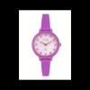 Ops Object - Orologio PRECIOUS ROUND con cinturino in silicone viola
