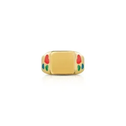 OPS OBJECTS - ANELLO ICON GOLDEN LOVEFOOL