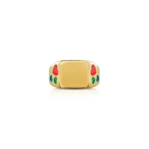 OPS OBJECTS - ANELLO ICON GOLDEN LOVEFOOL
