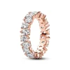 Pandora - Anello Fascia Gocce Asimmetriche