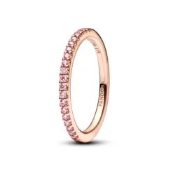 Pandora Anello Pavè Fascia Sottile