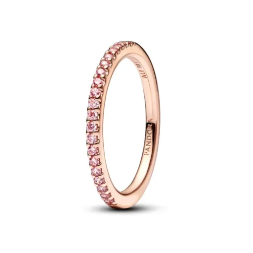 Pandora Anello Pavè Fascia Sottile