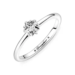 PANDORA - Anello Stella celeste scintillante