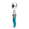 Pandora Charm Pendente Cornino Portafortuna Turchese