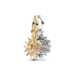 Pandora Charm Pendente Sole e Luna Divisibile