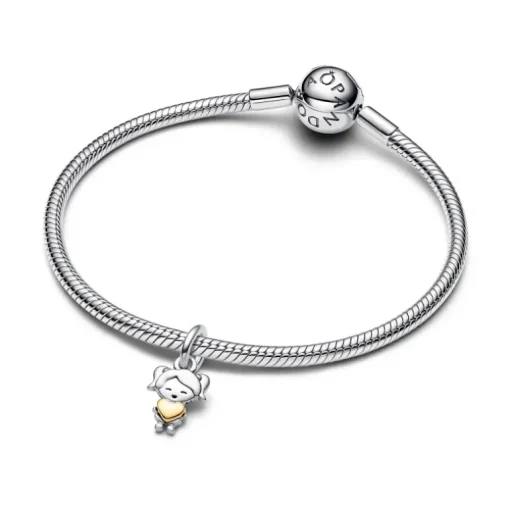 Pandora Charm Pendente Bimba Felice