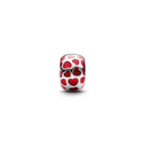 Pandora Clip Cuori Rossi