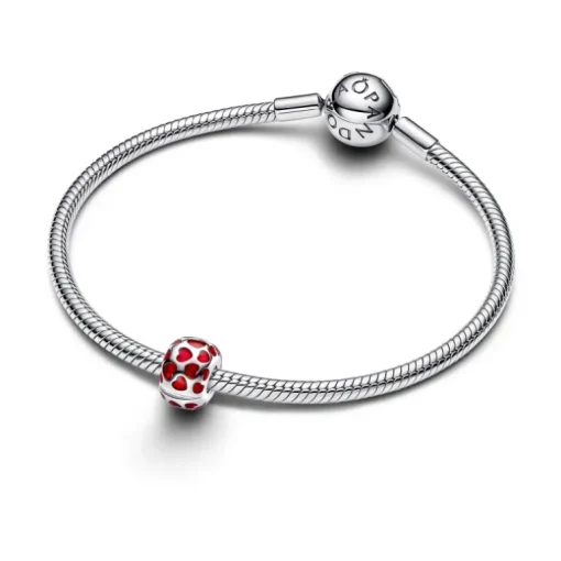 Pandora Clip Cuori Rossi