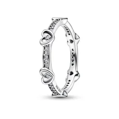 Pandora - Anello Cuori Splendenti