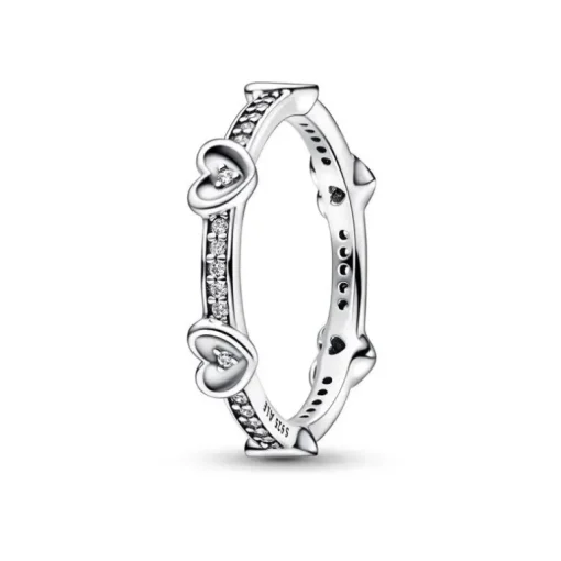 Pandora - Anello Cuori Splendenti