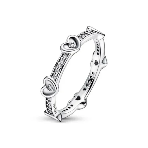 Pandora - Anello Cuori Splendenti