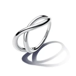 Pandora - Anello Infinito Linea Sinuosa