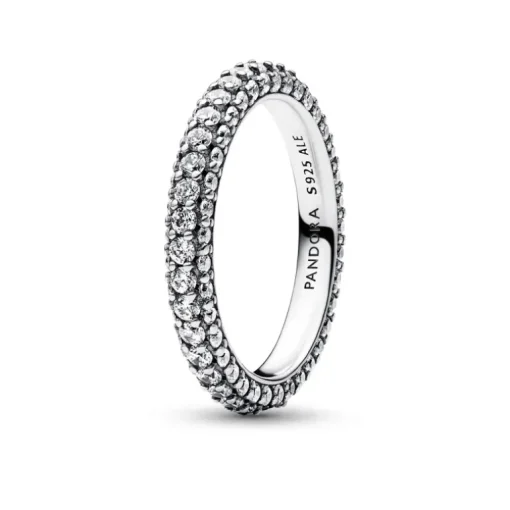 PANDORA - Anello Pavè Fascia Singola