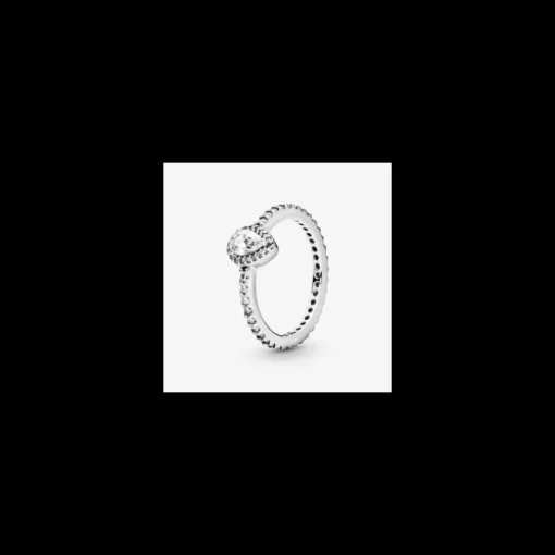 Pandora - Anello Punto Luce classico a goccia