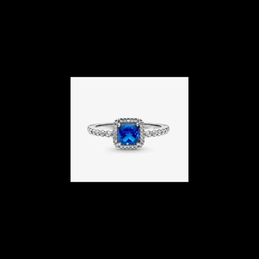 Pandora - Anello Punto Luce Quadrato