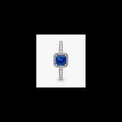 Pandora - Anello Punto Luce Quadrato