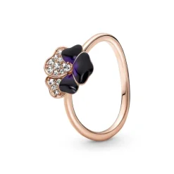 PANDORA - ANELLO VIOLA DEL PENSIERO LUMINOSA