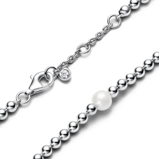 Pandora - Bracciale con Perla d’Acqua Dolce Coltivata e Sfere