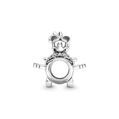 PANDORA - charm Disney, L'aereo di Mickey Mouse & Minnie