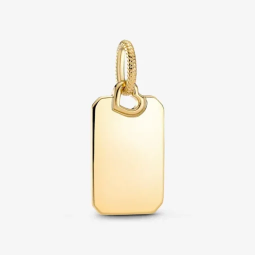 Pandora charm Pendente Medaglia Rettangolare da incidere