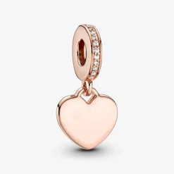 Pandora - Charm Cuore Pendente da incidere