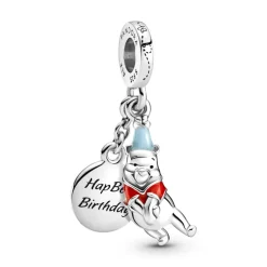 Pandora - charm Disney, pendente Compleanno di Winnie the Pooh