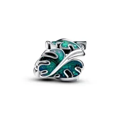 Pandora - Charm Foglia di Monstera Glitterata